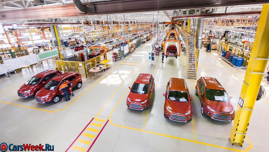 Форд модернизировал производство на своем заводе в Елабуге