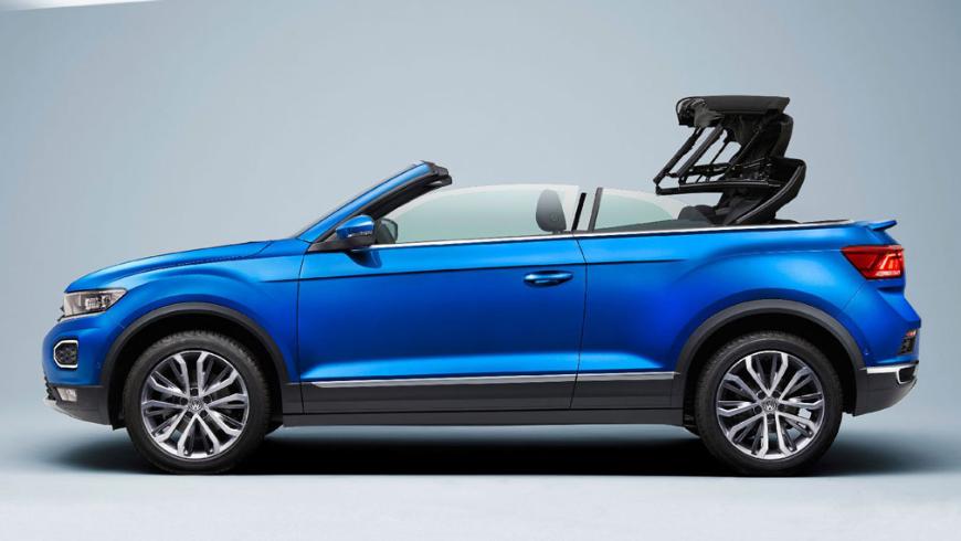 Volkswagen T-Roc Cabriolet появился в продаже в Великобритании