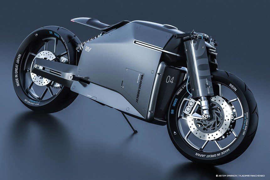 Дизайнер Ё-Мобиля представил дизайн «Самурайского» мотоцикла