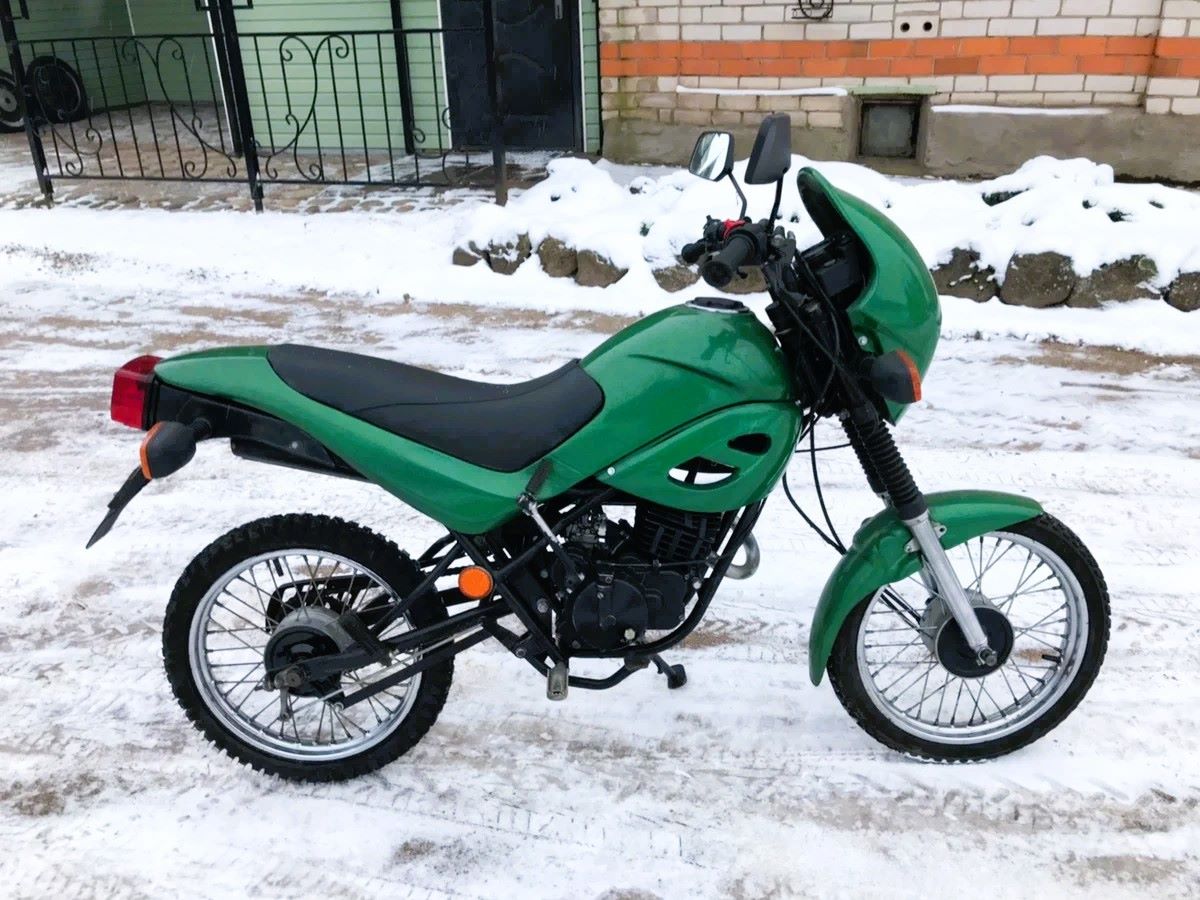 ЗиД-50 Актив – редкий российский мокик в стиле городского эндуро