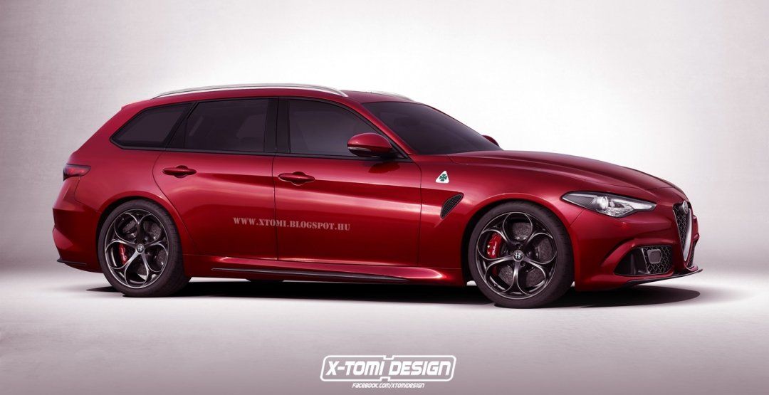 Alfa Romeo Представит универсал на базе седана Giulia