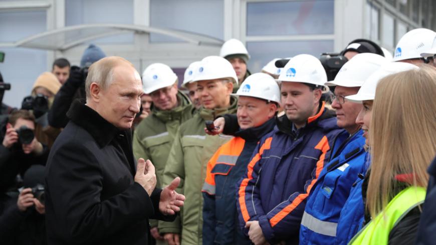 Путин открыл платную трассу М11 Москва-Санкт-Петербург и объявил ее название 