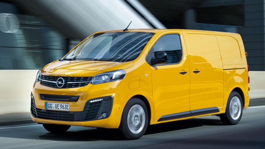 Компания Opel показала электрический фургон Vivaro-e