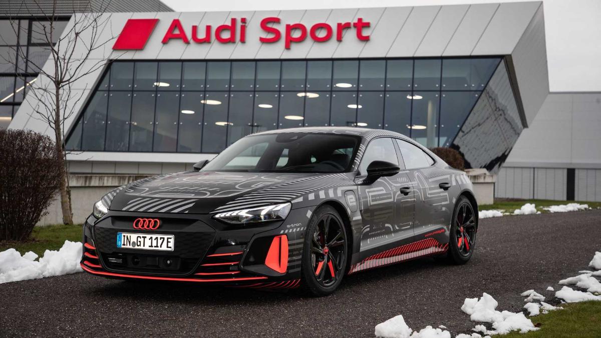 Audi начала серийное производство электрического E-Tron GT 