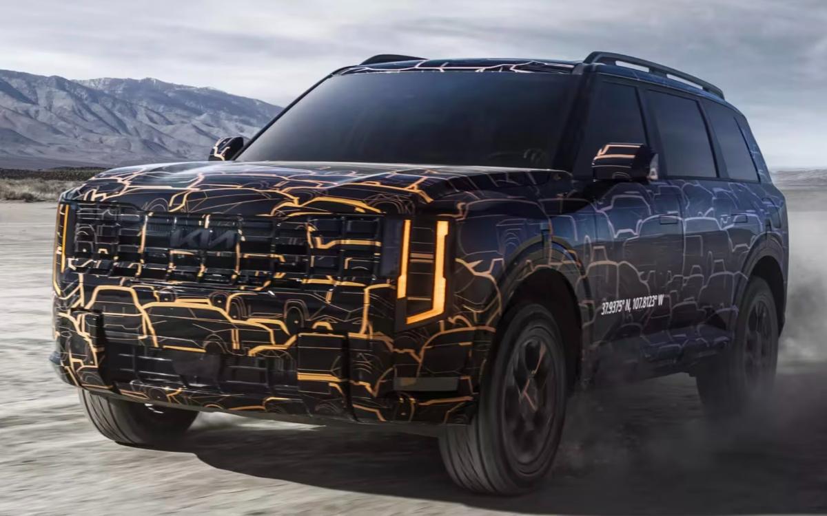 Рассекречен совершенно новый Kia Telluride 2027: официальные тизеры
