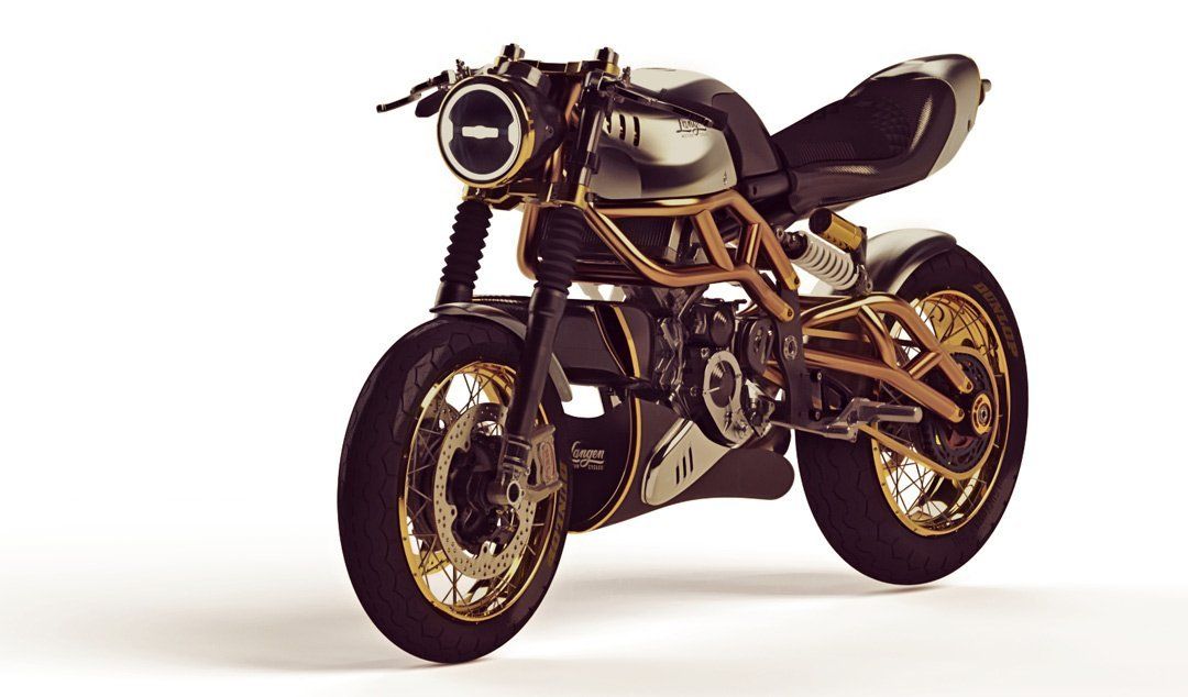 Представили маленький мотоцикл Langen Motorcycles 2-Stroke
