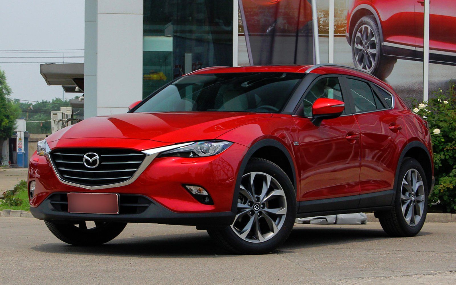 Mazda начала испытания новой версии кроссовера CX-4