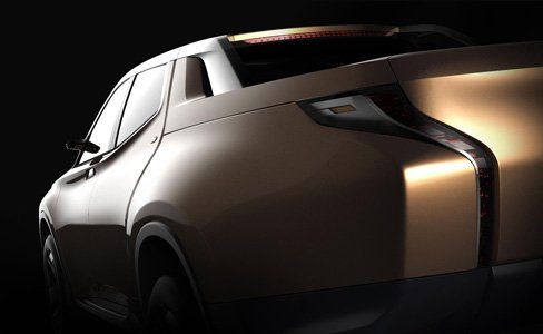 Mitsubishi представит в Женеве концепт электрокара CA-MiEV и гибридный пикап GR-HEV 