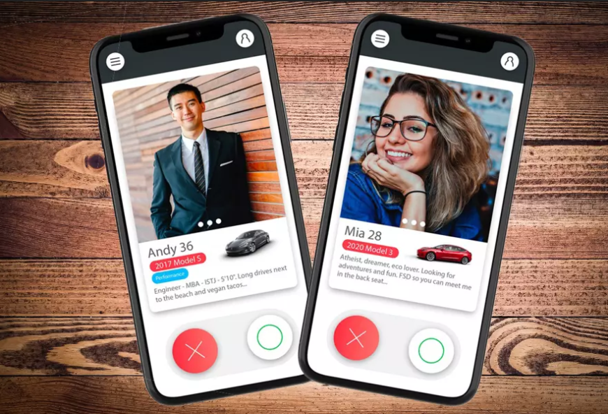 Для владельцев Tesla разрабатывают собственное приложение для знакомств 