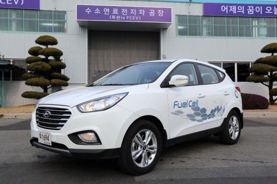 Hyundai запустил производство первой водородной модели - кроссовера ix35 Fuel Cell