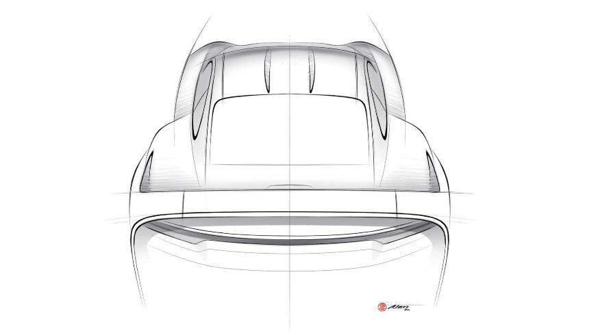 Опубликован эскиз на внедорожную версию Porsche 911 от ателье Gemballa
