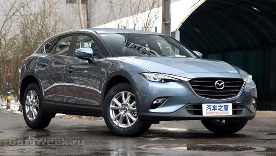Уже в конце августа Mazda презентует обновленную модель кросс-купе CX-4