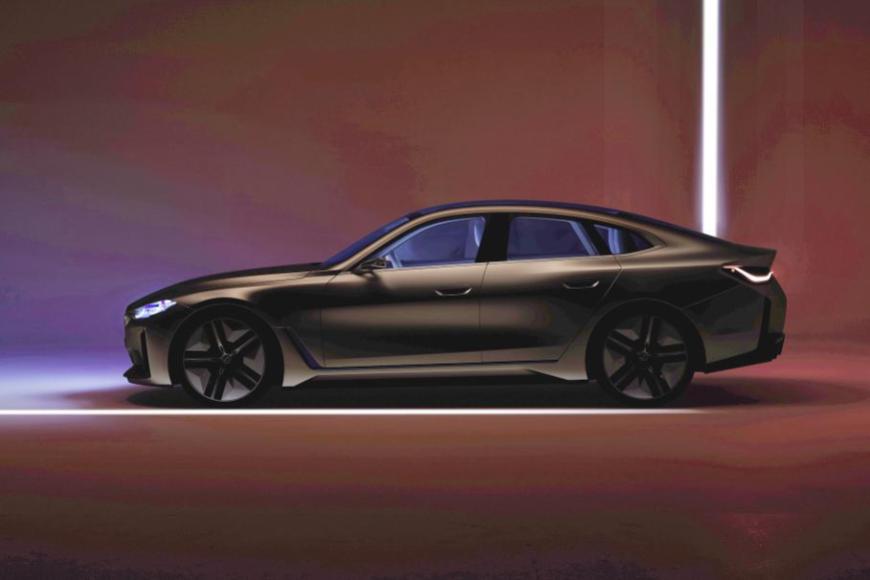 Концептуальный BMW i4 показали на заключительном тизере 