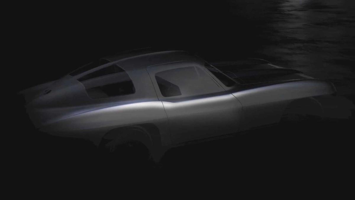 Электрический Chevy Corvette C2 EV показался на рендере 
