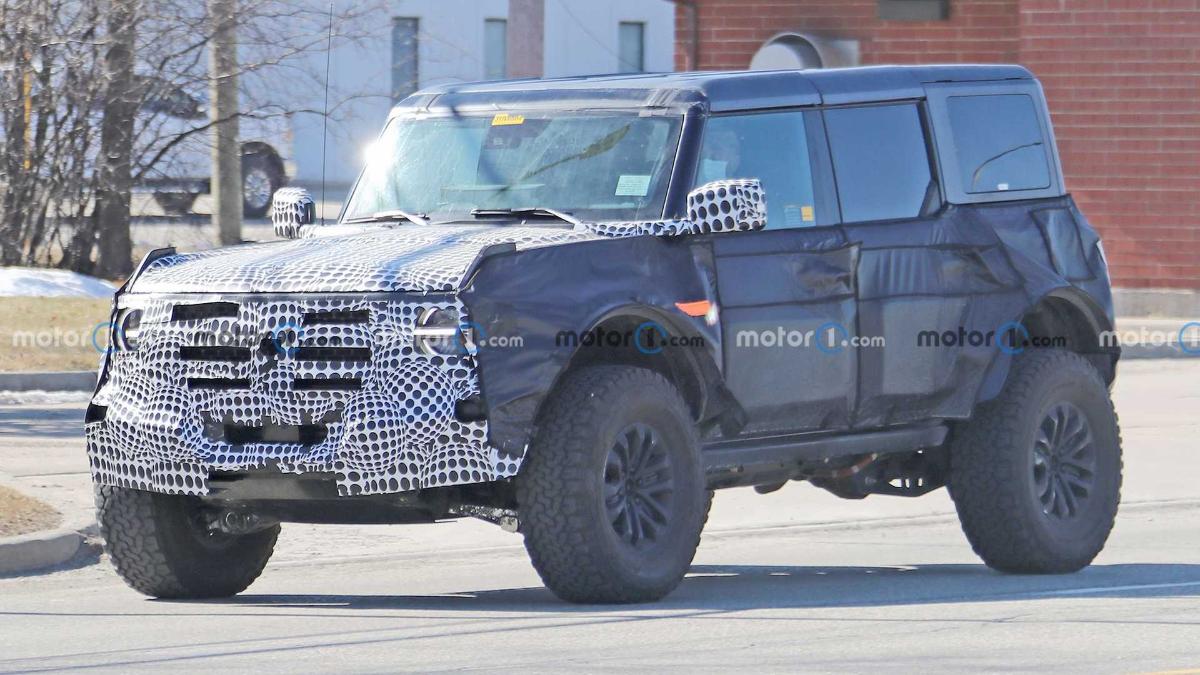 Ford тестирует внедорожник Bronco в более мощной версии Warthog 