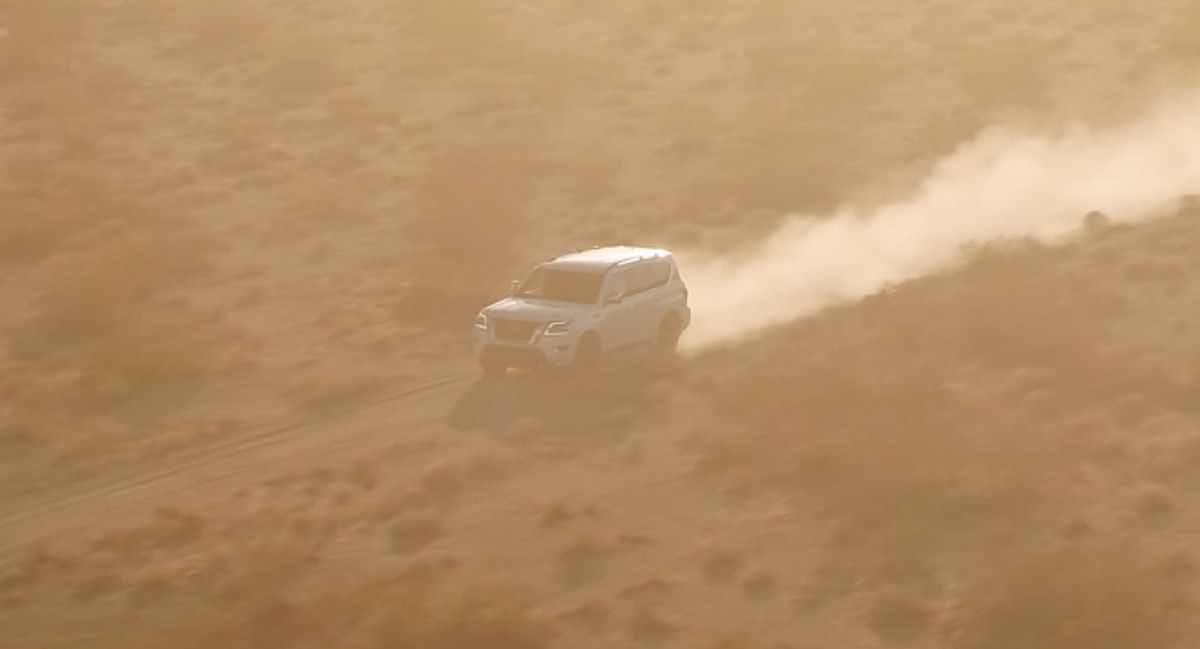 Nissan Armada 2021 года показали на видео перед премьерой