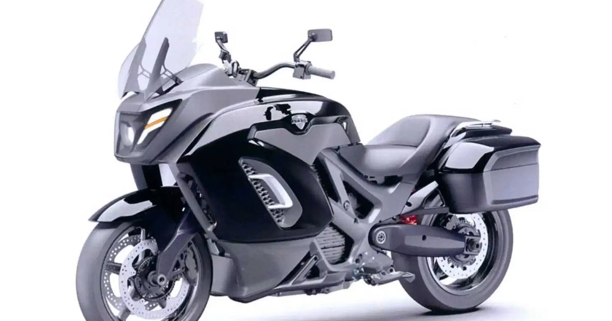 Роскошный бренд Aurus показал свой электрический мотоцикл на видео