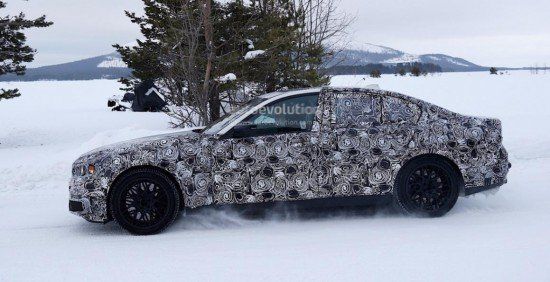 Дебют нового BMW M5 на шпионских фото