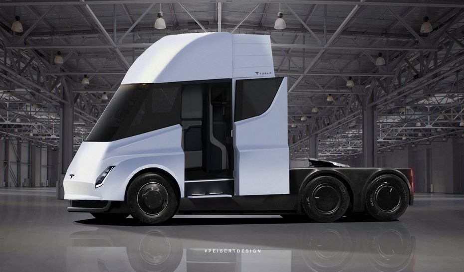 Tesla опубликовала предварительную стоимость нового грузовика Semi