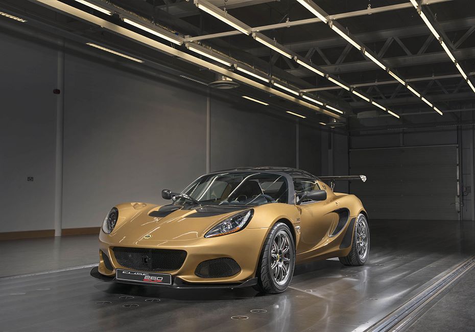 Lotus представил юбилейную версию Elise Cup 260 в количестве 30 единиц