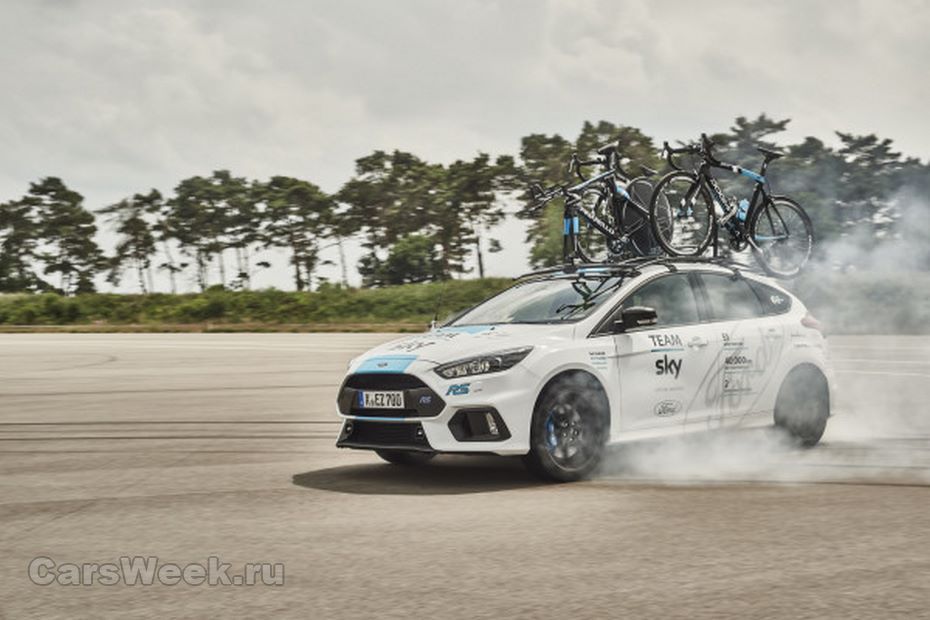 Обновленный Ford Focus RS готовится к участию в «Тур Де Франс»