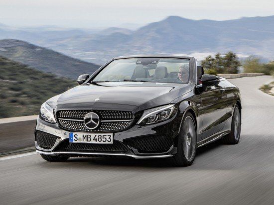 Стали известны российские цены на новый кабриолет Mercedes-Benz C-Class Cabriolet 