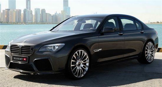 Мастера Mansory представили “заряженные” седаны BMW 7-Серии