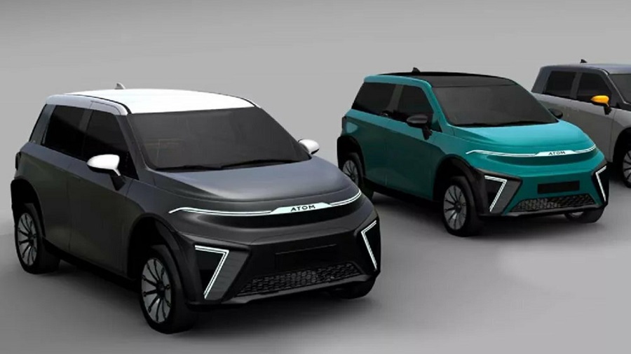 Первые продажи российского электромобиля «Атом» планируются в 2025 году