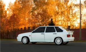 Ваз 2114 белая тюнинг :: Автомастерская