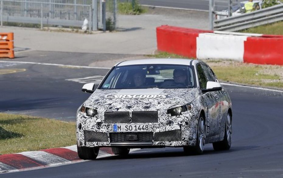 Новое поколение BMW 1-Series попался на фото в Нюрбургринге