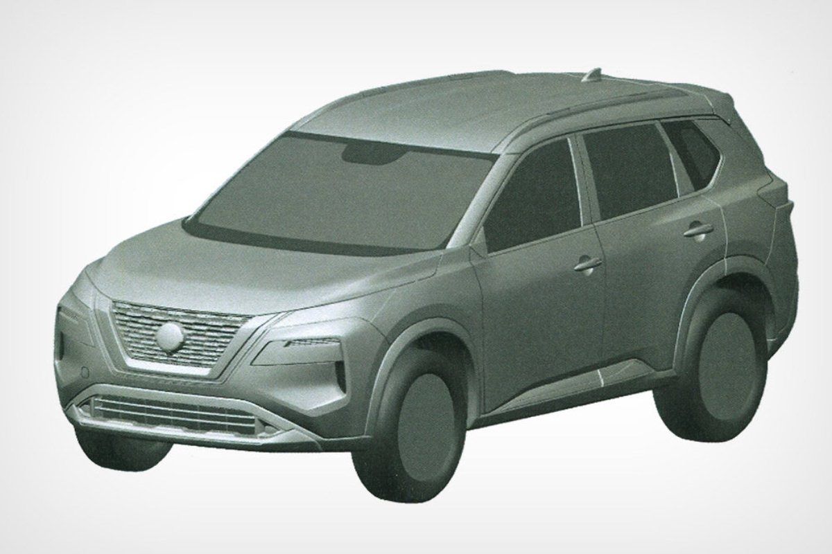 Новый Nissan X-Trail запатентовали в России 