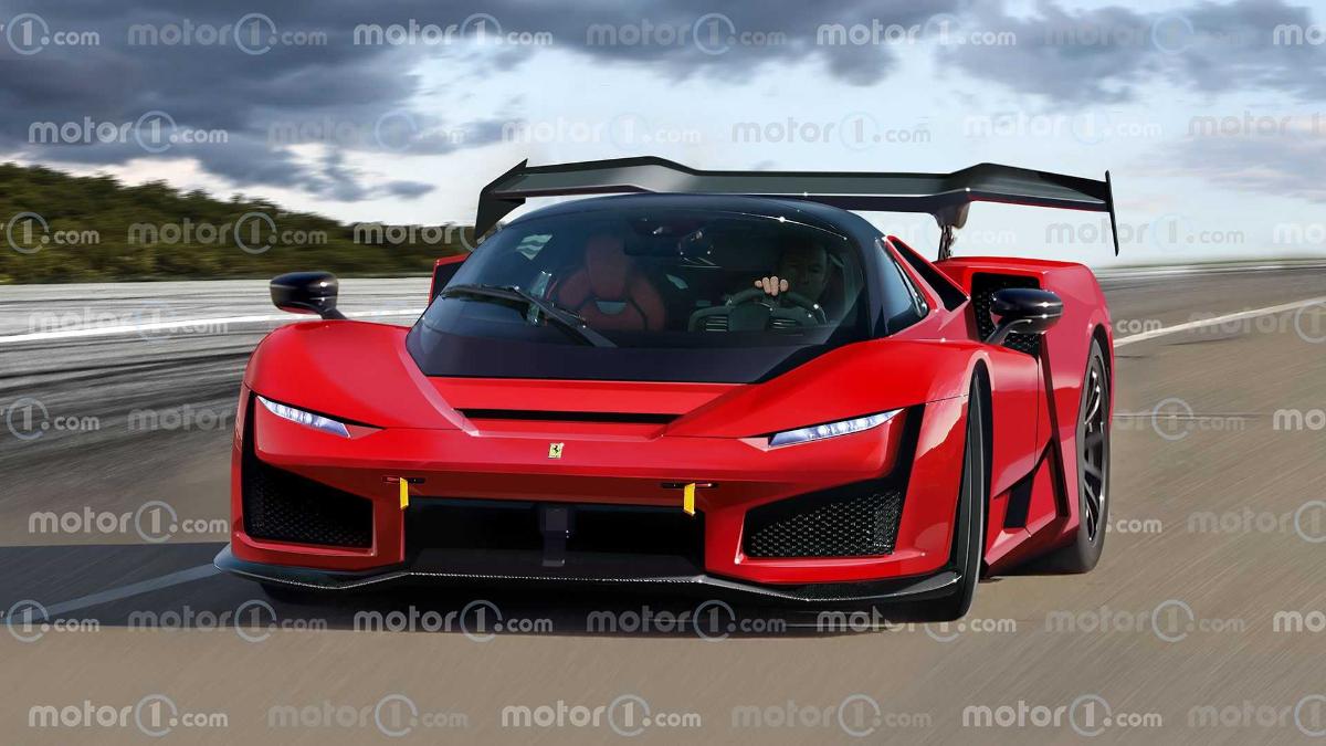 На тестах замечен прототип нового гиперкара Ferrari 2025 модельного года 