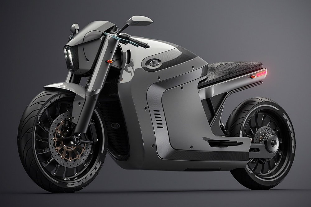 В сети показали электрический мотоцикл Lada