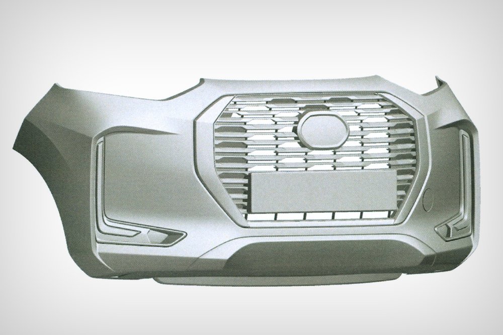 Nissan запатентовал в РФ бампер дешевого хэтчбека Datsun