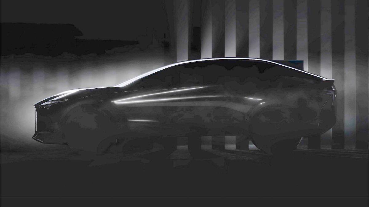 Lexus представил тизер элегантного концепт-кара 
