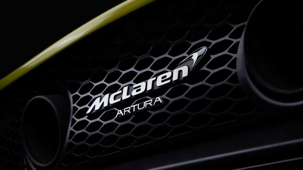 McLaren показал новый суперкар Artura на тизере
