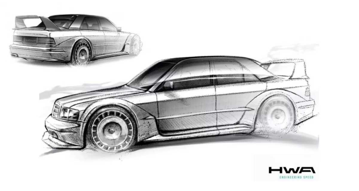Рестомод Mercedes 190E Evo II по цене 70 млн рублей появится в конце 2025 года