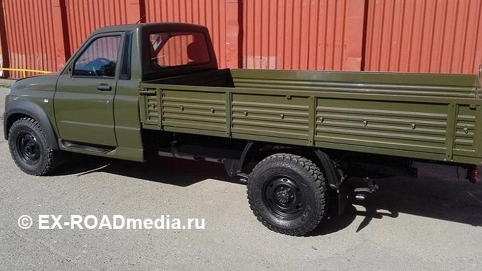 Новая модель армейского УАЗ: первое изображение