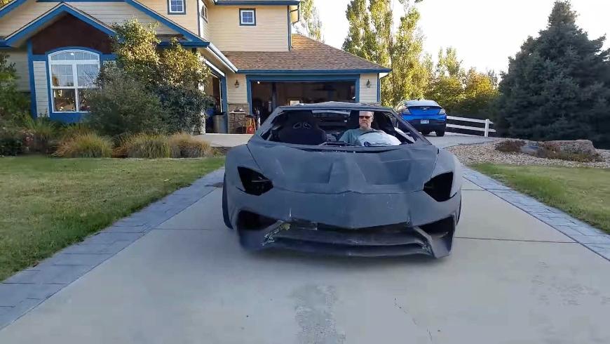 Папа распечатал для сына на 3D-принтере работающий Lamborghini Aventador 