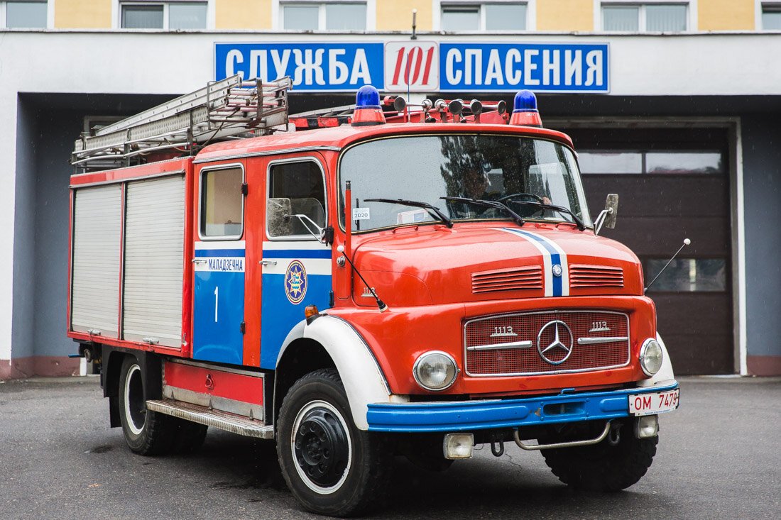 В Беларуси нашли до сих пор работающий 47-летний пожарный Mercedes-Benz