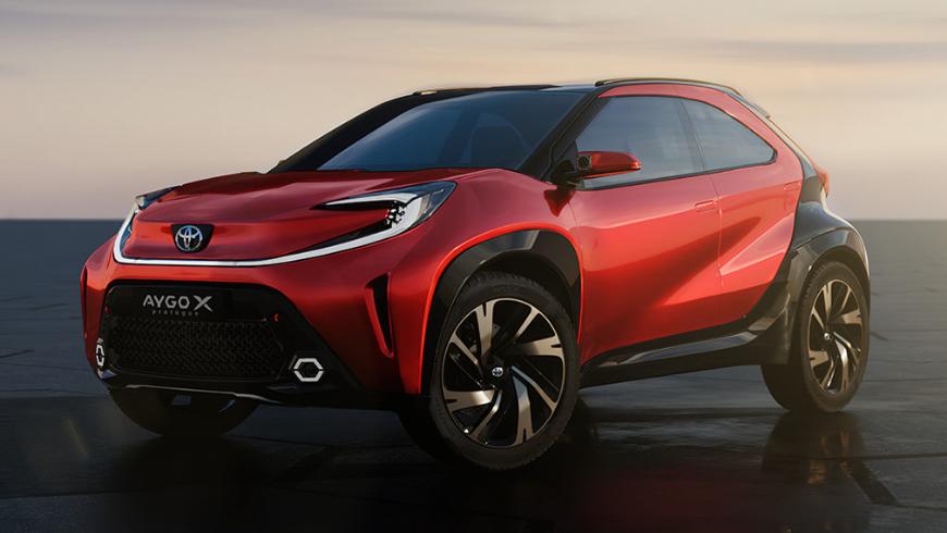 Компания Toyota продемонстрировала новый концепт-кар Aygo X prologue