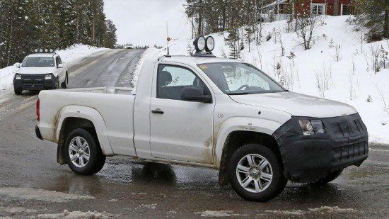 Volkswagen начал дорожные испытания своего пикапа Amarok