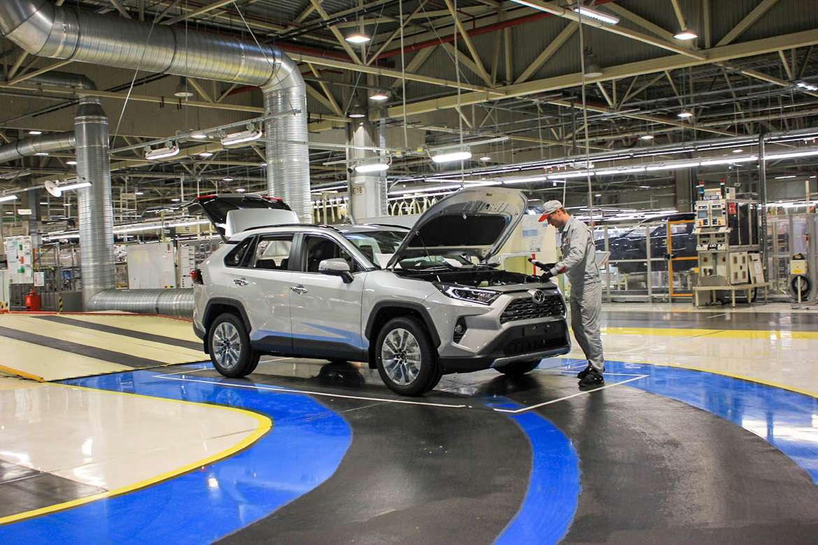 Петербургское предприятие Toyota установило новый рекорд