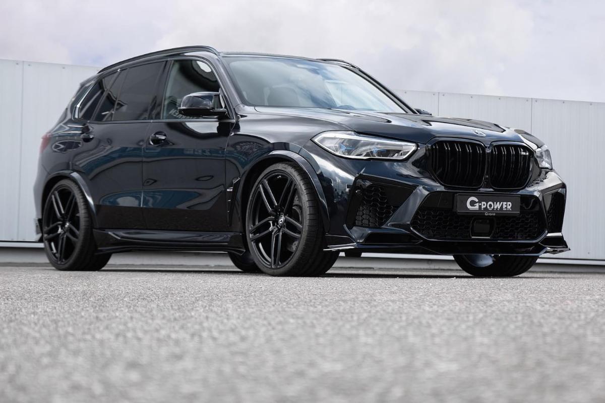 Тюнинг-ателье G-Power представило тюнинг мощного кроссовера BMW X5M