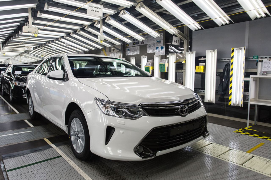 Остановка производства бренда Toyota не затронет российский завод в Питере