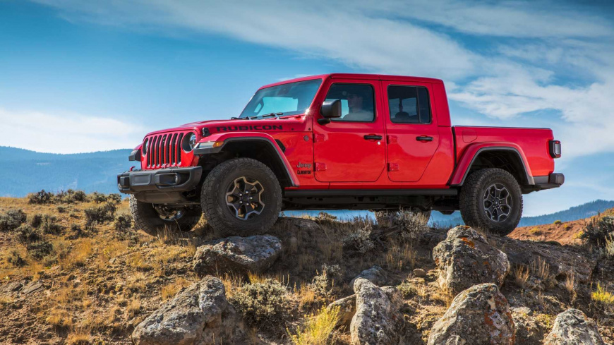 Jeep рассказал об изменениях для Wrangler и Gladiator 2022 модельного года 