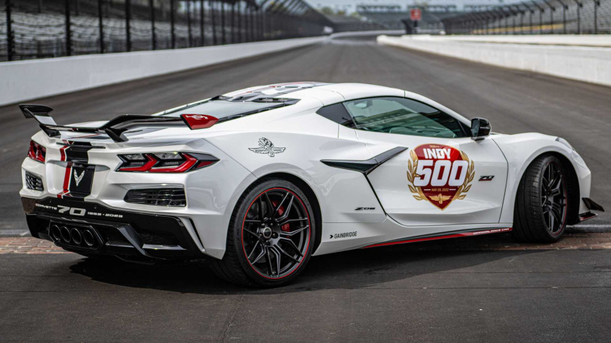 Гоночный Corvette Z06, созданный для гонок Indy 500, звучит безумно круто на этом видео