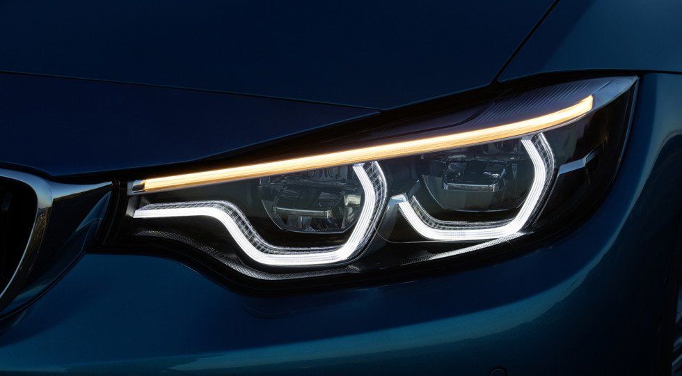 Новая передняя оптика BMW 4 Series