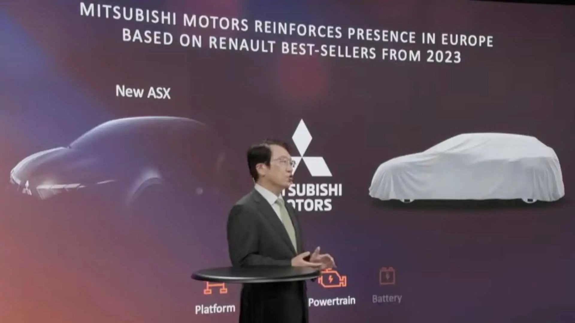 Компания Mitsubishi показала Colt 2023 модельного года на тизере