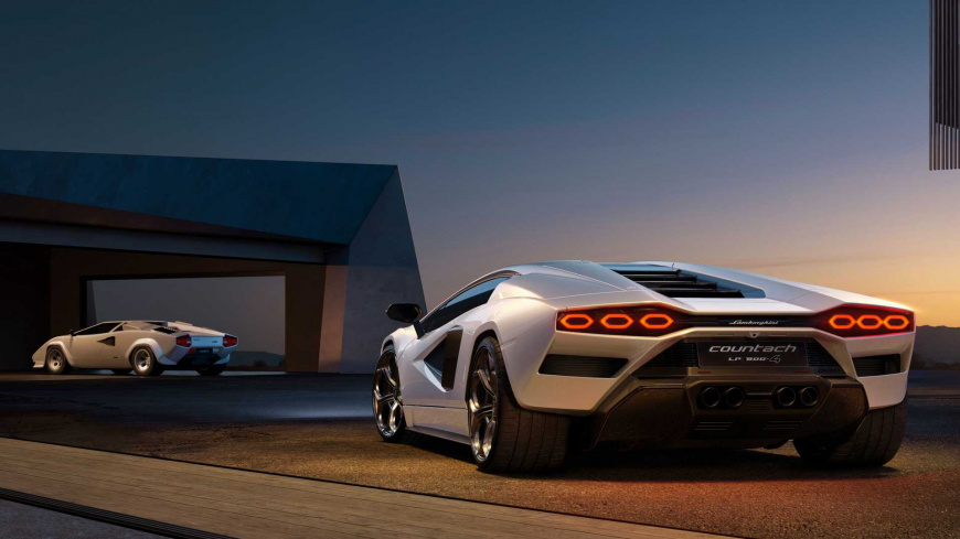 Lamborghini рассказала о объемах продаж новой версии суперкара Countach 